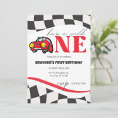 レーシングカーワイルドワン招待状 招待状 (スタンド正面)