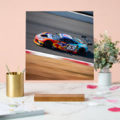 レーシングカー番号69美しい色 アクリルサイン (ウェディング)