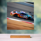 レーシングカー番号69美しい色 アクリルサイン (ニュートラル)