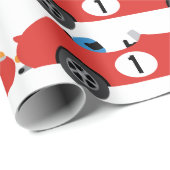 レーシングカー1 ラッピングペーパー (ロールコーナー)