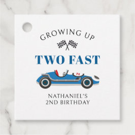 レーシングカー2nd誕生日ありがとう フェイバータグ