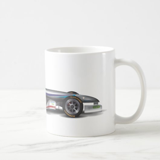 レーシングカー コーヒーマグカップ (右)