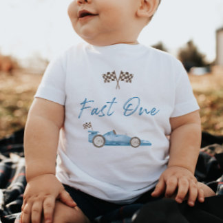 レーシングカー ファーストバースデー Tシャツ