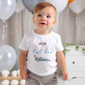 レーシングカー ファースト 1歳 バースデー Tシャツ