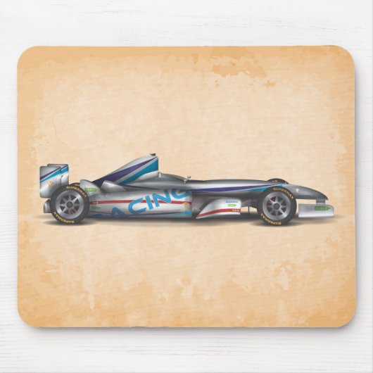 レーシングカー マウスパッド (正面)