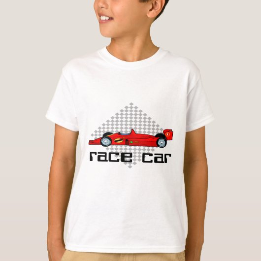 レーシングカー Tシャツ (正面)
