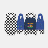 レーシングキッズレースカー誕生日テーマ フェイバーボックス (折り畳みなし)