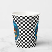 レーシングキッズレースカー誕生日テーマ 紙コップ (左)