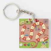 レーシングゲーム キーホルダー (正面)