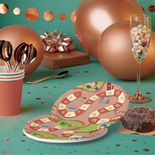 レーシングゲーム ペーパープレート