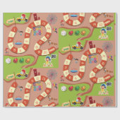 レーシングゲーム ラッピングペーパー (フラット)