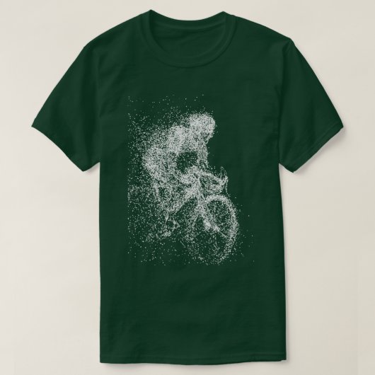レーシングサイクリストダウンヒルバイクリディングプロサイクリングAr Tシャツ (デザイン正面)