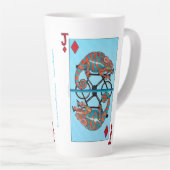 レーシングサイクリスト大ラテマグ カフェラテマグ (右アングル)