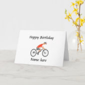 レーシングサイクリスト、追加文字 カード (黄色い花)