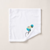 レーシングサイクリスト#2 バスタオルセット (ウォッシュタオル)