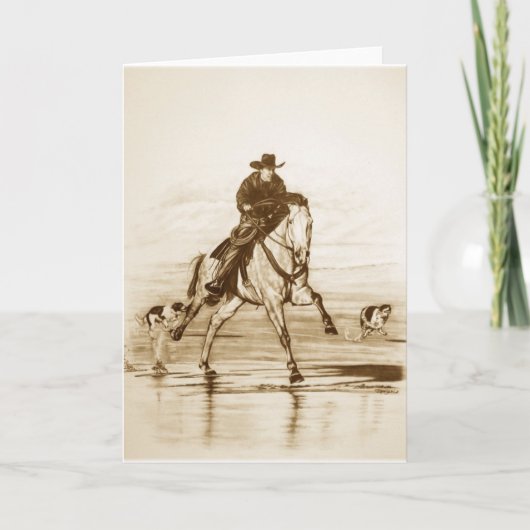 レーシングサンダー_セピア カード (正面)