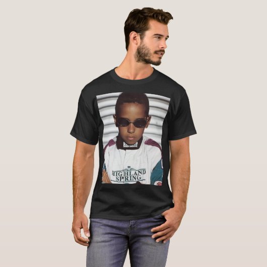 レーシングシャツ、フォーミュラ1シャツ、カーシャツ Tシャツ (正面フル)