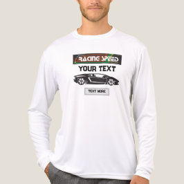 レーシングスピード カーデザイン - ファスト モータースポーツ パフォーマンス トライブレンドＴシャツ