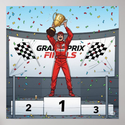 レーシングチャンピオン ポスター (正面)