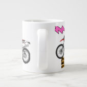 レーシングバイクアート ジャンボコーヒーマグカップ (裏面)