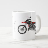 レーシングバイクアート ジャンボコーヒーマグカップ (正面右)