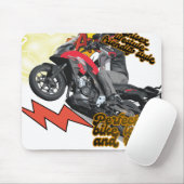 レーシングバイクアート マウスパッド (マウス)