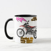 レーシングバイクアート マグカップ (左)