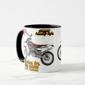 レーシングバイクアート マグカップ (正面左)