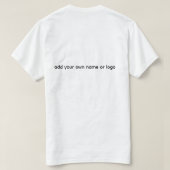 レーシングバイクアート Tシャツ (デザイン裏面)