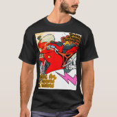 レーシングバイク アート スピード Tシャツ (正面)