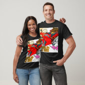 レーシングバイク アート スピード Tシャツ (ユニセックス)