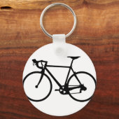 レーシングバイク – レーサー自転車 キーホルダー (正面)