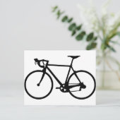 レーシングバイク – レーサー自転車 ポストカード (スタンド正面)