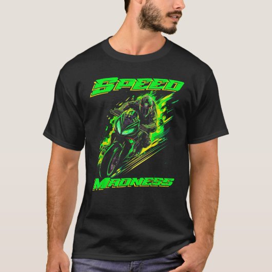 レーシングバイク_8 Tシャツ (正面)