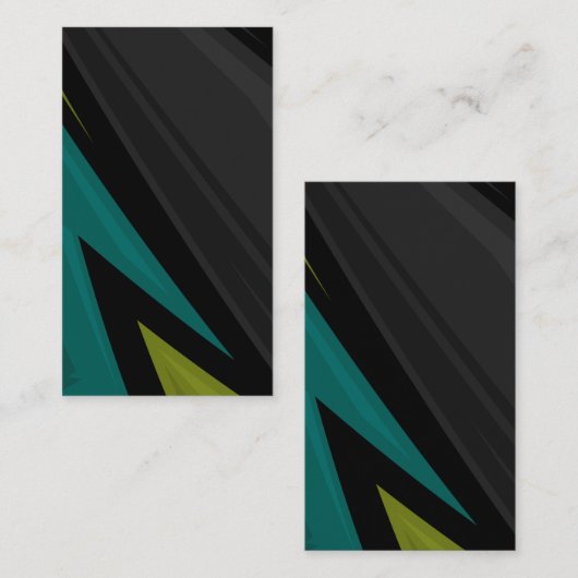 レーシングバックグランドビジネスカード 名刺 (正面/裏面)