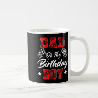 レーシングファミリーのピット 誕生日の男の子のレースカード コーヒーマグカップ