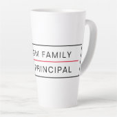 レーシングファン用のカスタマイズ可能なチームのプリンシパルMug カフェラテマグ (右アングル)