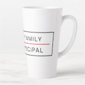 レーシングファン用のカスタマイズ可能なチームのプリンシパルMug カフェラテマグ (右)