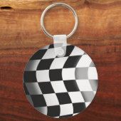 レーシングフラグ キーホルダー (正面)