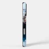 レーシングブラックホースの肖像画ミニマリスト Case-Mate iPhoneケース (裏面 / 右)
