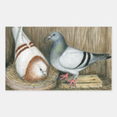 レーシングホームマーズ 長方形シール (正面)