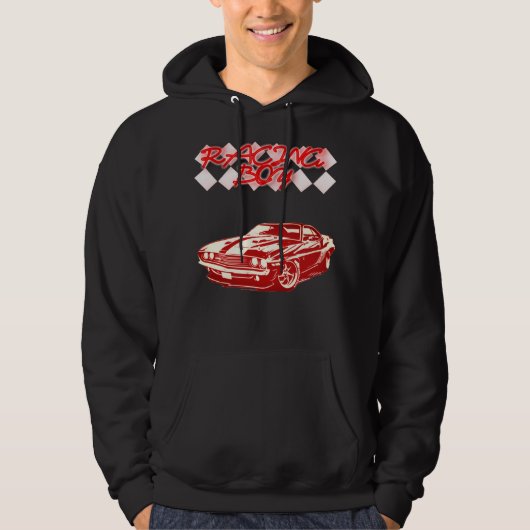 レーシングボーイTシャツ パーカ (正面)