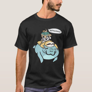 レーシングマナティースロットコアラカタツムリ Tシャツ