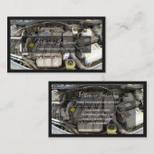 レーシングモーターチューニングの専門家のための車のエンジン 名刺 (正面/裏面)