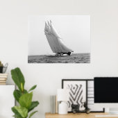 レーシングヨット大西洋： 1904年 ポスター (ホームオフィス)