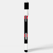 レーシングレッドブラックワールドチャンピオンパパ Case-Mate iPhoneケース (裏面 / 右)