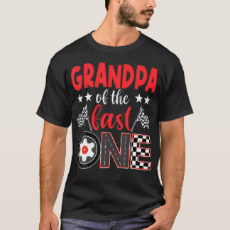 レーシング一家のおじいちゃん ファストワンの誕生日 Tシャツ
