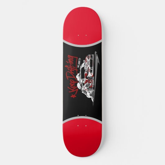 レーシング保カーが漂流して掻き落とす！ スケートボード (正面)