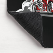 レーシング保カーが漂流して掻き落とす! マウスパッド (コーナー)