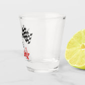 レーシング終了フラグ ショットグラス (右)